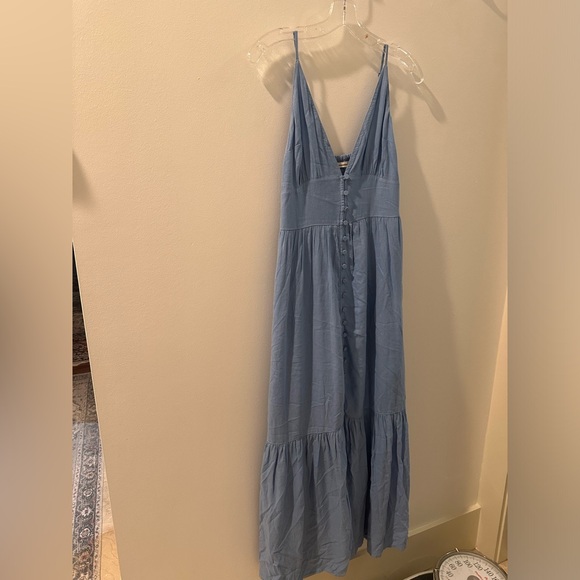 Abercrombie & Fitch Linen Blend Maxi Dresss - Picture 4 of 7
